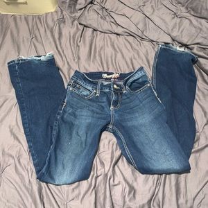 Boot cut jeans